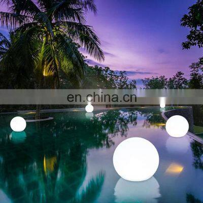 Innovative USB Remote Surface 220V Party Swimming Fountain Wireless Ball LED Floating Pool Lights photo-4