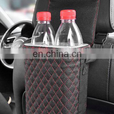 2021 Portable Car Garbage Box For Tesla Model 3/Y/S/X Car Trash Can With Lid Garbage Collect photo-5