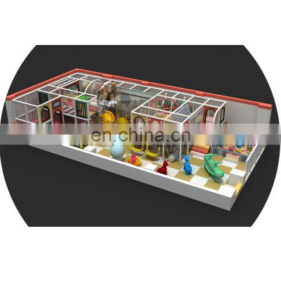 Rectangular trampoline park indoor playground equipment kindergarten amusement park