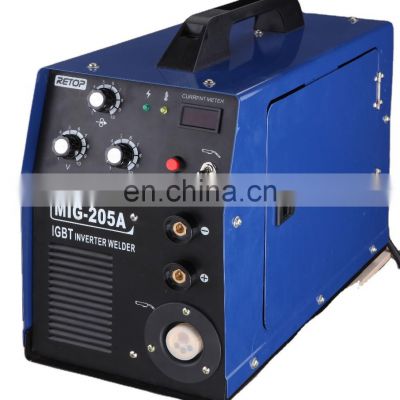 MIG-165A/185A205A high quality CE igbt inverter mig welder