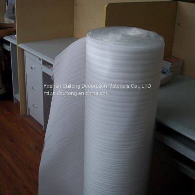 Reinforced Composite Wood Floor With Film Moisture-proof Cotton SPC Locking Floor Moisture-proof Film Protection Mulch Waterproof Pearl-cotton Floor Mat photo-4