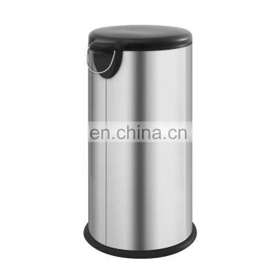 Metal Pedal Stainless Steel Garbage Trash Bin Waste Trash Can photo-3