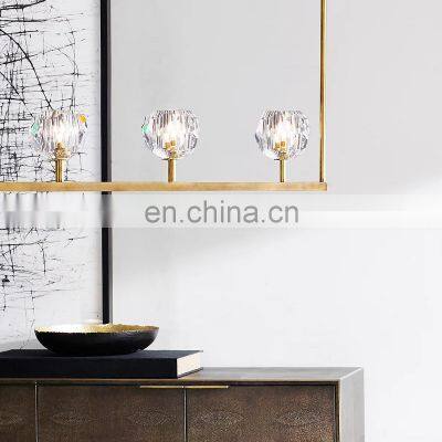 Modern Crystal Molecular Chandelier Ceiling Lighting Fixture for Living Room Bedroom Dining Room Kitchen Island Foyer Lobby