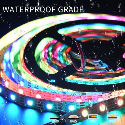 Happy Birthday Led Strip Light Underglow Chasing Rgb Rgbww Wa LC8813 5V 12 Volt 1 Watt Led Strip photo-3