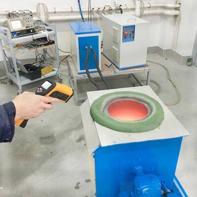 20kg 50kg 100kg Induction Melting Furnace for Melting Copper, Iron and Steel photo-4