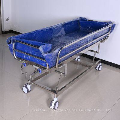 Zhenbang Nursing Home Elevating Bathing Bed Paralyzed Disabled Assistance Bathing Bed Nursing Bathing Bed photo-3