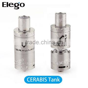 Full Ceramic Coil With No Cotton, CERAVAPE Cerabis Ceramic Wick Subohm Tank With Brand Ceramic Coil Cerevape Cerabis Wholesale