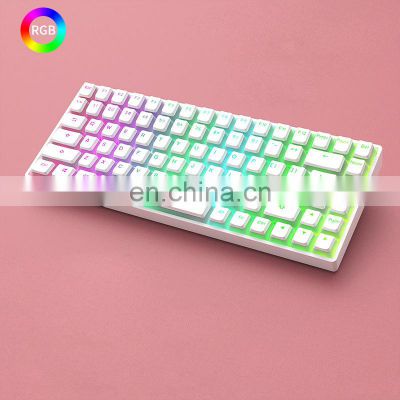 computer laptop ergonomic wireless usb rgb led colored gaming gamer accessories teclado computer bluetooth mechanical keyboard