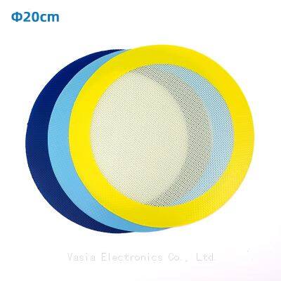 Round Silicone Baking Mat (12-Inch), Perfect for Pizza & Bread, 500°F Heat Limit