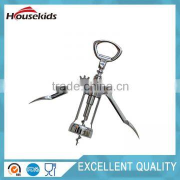 Customized stainless steel wine corkscrew wine opener