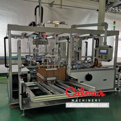 Form-Insert-Seal Case Packer Monoblock Cartoning Machine