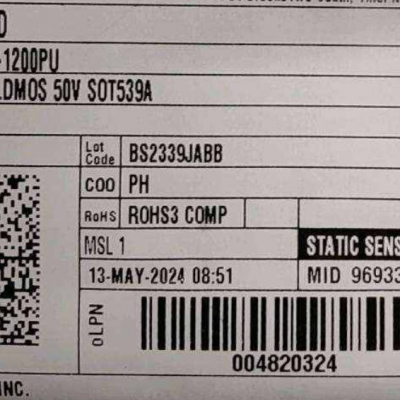 BLP15M9S30Z Ampleon RF MOSFET GAN HEMT 50V SOT467C photo-2