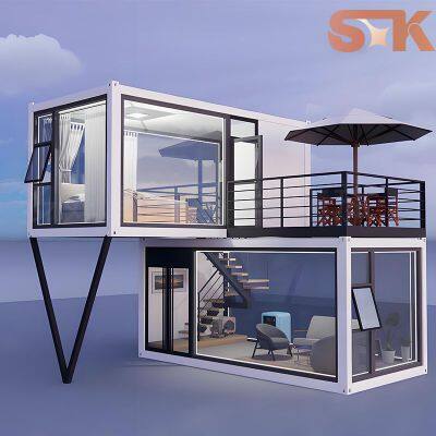 SXKON Milk Tea Shop Creative Container Mobile House