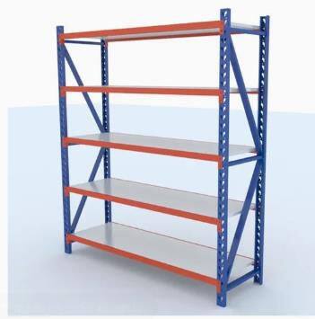 Estantería metálica de 2000X600X2000mm para almacenamiento de 5 neumáticos en el almacén