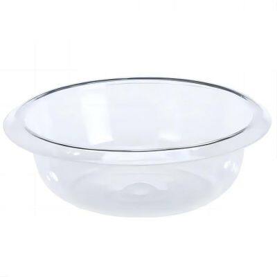 Студенческая утолщенная кухонная мойка для овощей. Пластиковая миска для мытья младенцев. Форма для миски photo-5