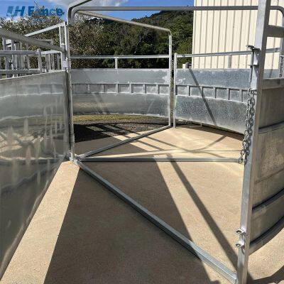 Welded Easily Assembled Horse Farm and Cattle Fencing Durable PVC Coated Panels Livestock Fence photo-3