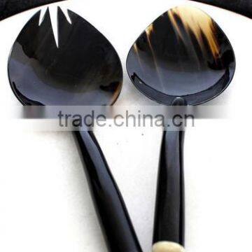 High quality best selling natural carved buffalo horn spoon from vietnam