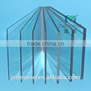 ISO 9001certified polycarbonate sheet with UV protected