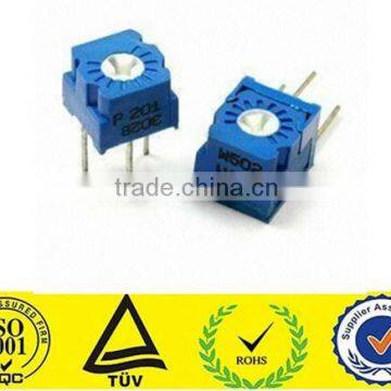 single turn trimmer potentiometers