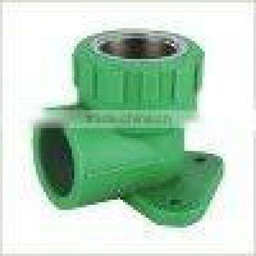 Green PP-R Pipe fitting-Female Elbow with dish