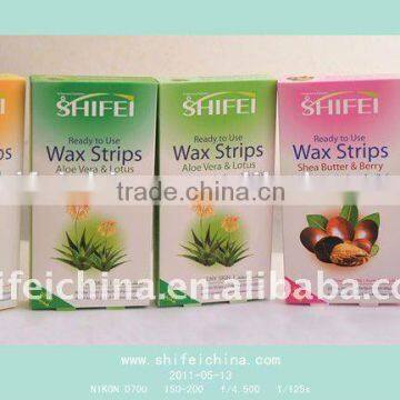 SHIFEI 20Strips+2wipes Ready to Use Body Hair Removal Wax Strips