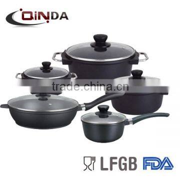 10 pieces die-casting cookware set