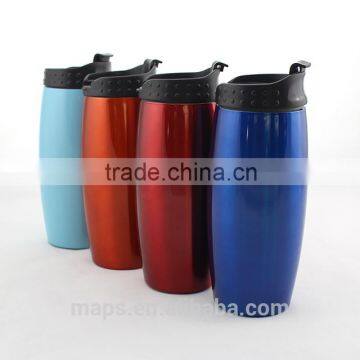 double wall stainless steel tumbler/travel mug/auto mug/coffee mug