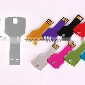 Polychrome promotional Key usb stick/ usb drive Wholesale Welcome OEM/ODM