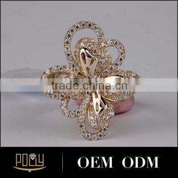 2015 Fashion Jewelry Set Design Gold Silver Plated Necklaces and Earrings Ring Silver Jewelry Set photo-3