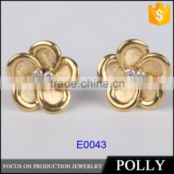 2015 Hot Selling Fashion Earring Designs New Model Earrings Sun Micro Plates Ladies Gold Earrings photo-2