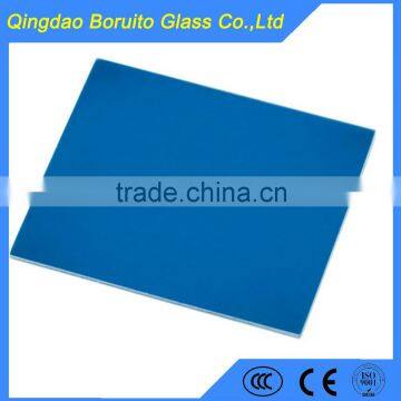 6mm Navy Blue green Lake Blue Reflective Glass