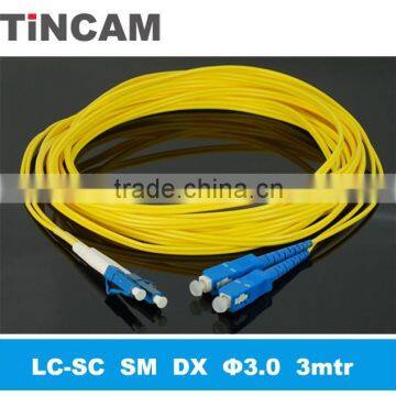 Best price 3M 9/125um lc sc fiber optic patch cord