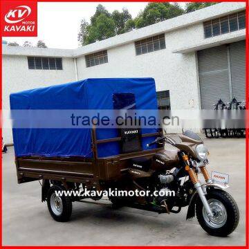 Three Wheel Family Farming Usage Electric Start Cargo Carrier Tricycle / Cargo Bike For Sale photo-4