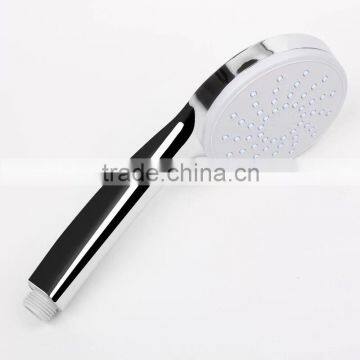 One Way Surface Finishing Chrome Plated ABS Hand Held Shower Head