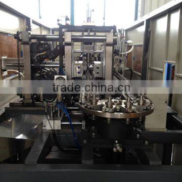 2-cavity hand feeding Jar blow moulding machine