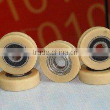 U deep groove ball nylon bearing for sliding door and winow rollers 626