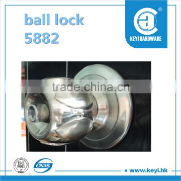 2015 hot sale 5882 round knob door lock / door lock / cylindrical knob lock factory price with high quality