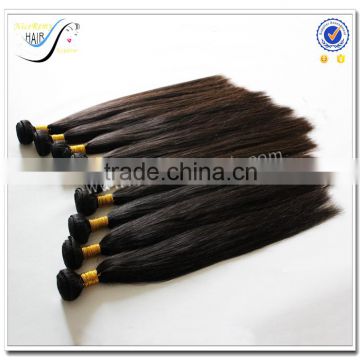 wholesale distributors hair weave natural color silky straight 100% virgin human hair