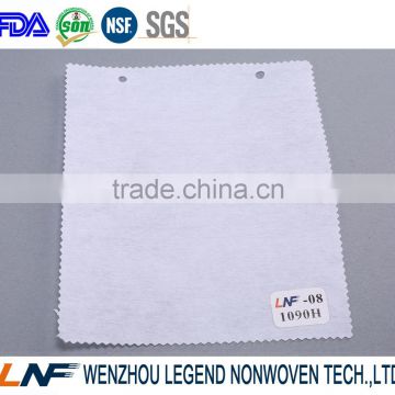 China supplier 100% polyester non-woven parllel lapping embroidery interlining for Peru market 1090H 90g