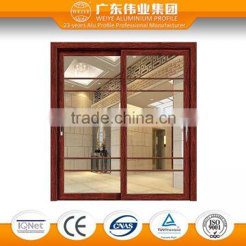 Interior Home Insulating Glass Sliding Wooden Door
