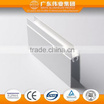 Alibaba China electrophoresis anodized silver extrusion aluminium profile for window