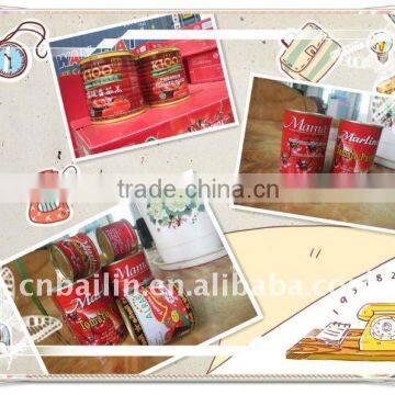 2011 new crop 850g canned pizza tomato sauce, tomato puree organic health food