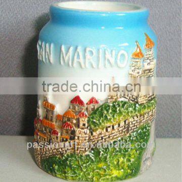 City Feature Ceramic Souvenir Jar