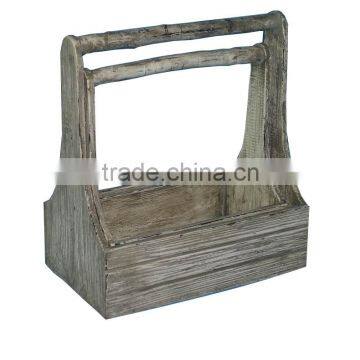 antique wood hanging planter boxes for flower seed