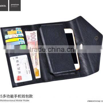 HOCO HS5 Multifunctional Mobile Leather Wallet Case With Card Slot for IPhone 6plus /Samsung S7 /HTC /Huawei photo-4