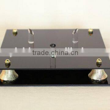 Soccer Ball Display Case Full Size 85% UV Filtering Acrylic Memorabilia Collectible Showcase With Clear Pegs to Hold Soccer Ball photo-2