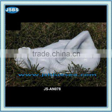 Carved Marble Swan JS-AN078