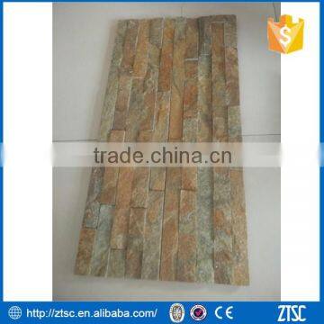 natural slate culture stone panels with mesh backing