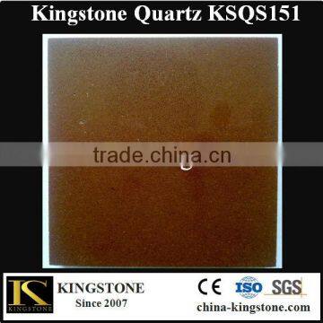 Artificial Silestone Coffee Brown Quartz Stone for Counter top