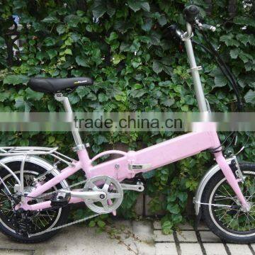 16" samsung inside battery folding e-bike